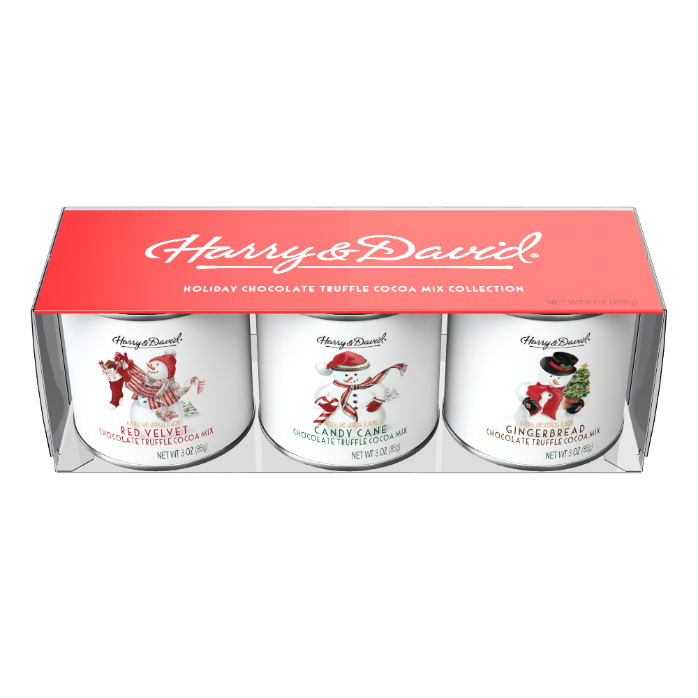 McSteven's Harry & David Snowman Gift Set (3-3oz Tins)