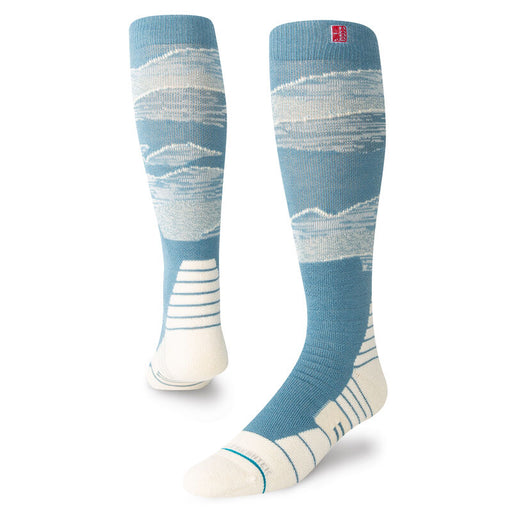 Everest Jimmy Chin X Stance Wool Snow Over The Calf Medium Cushion Sock Blue