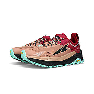Altra Running Women's Olympus 5 Shoe Brown/red