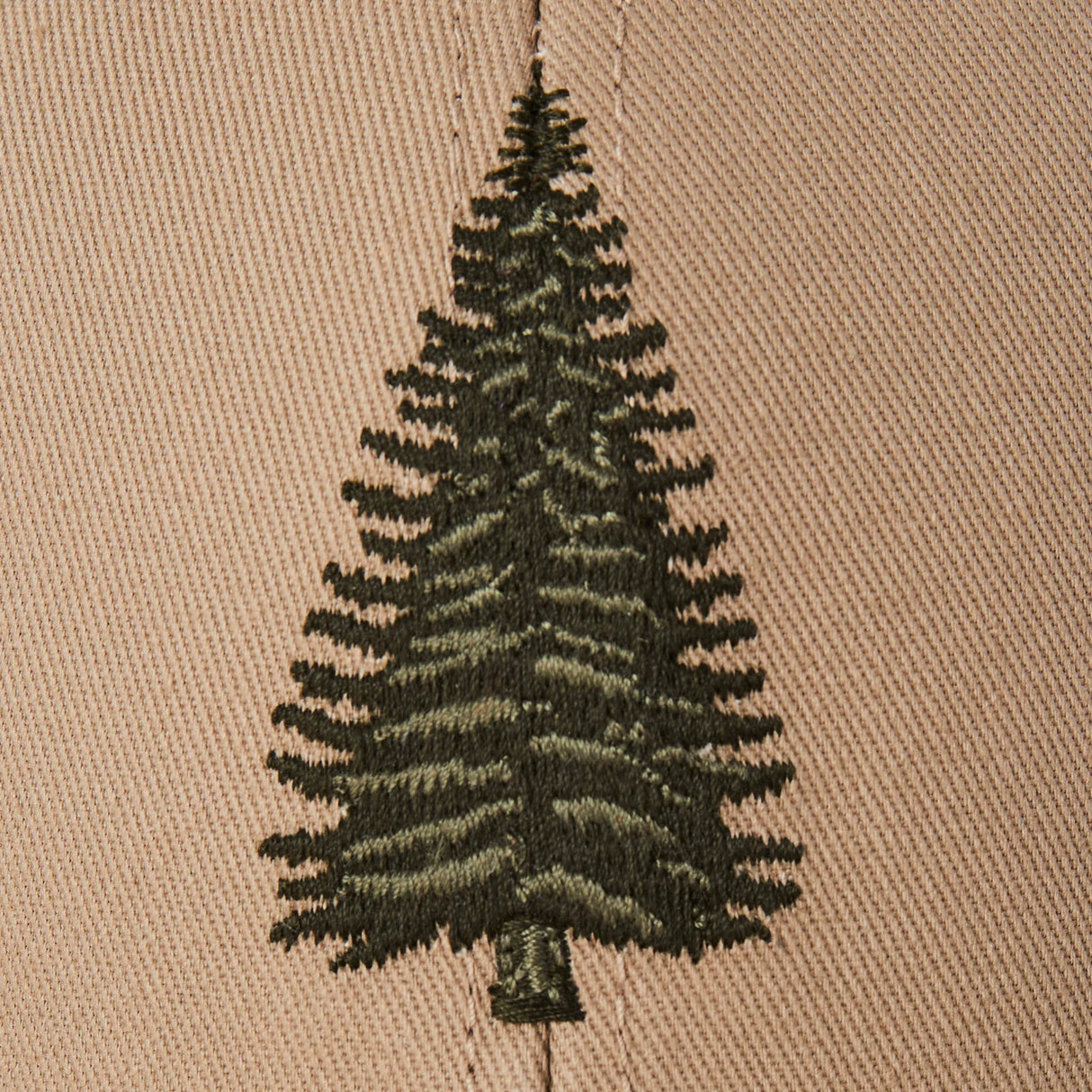 Life Is Good Adult Evergreen Tree Trucker - Tan