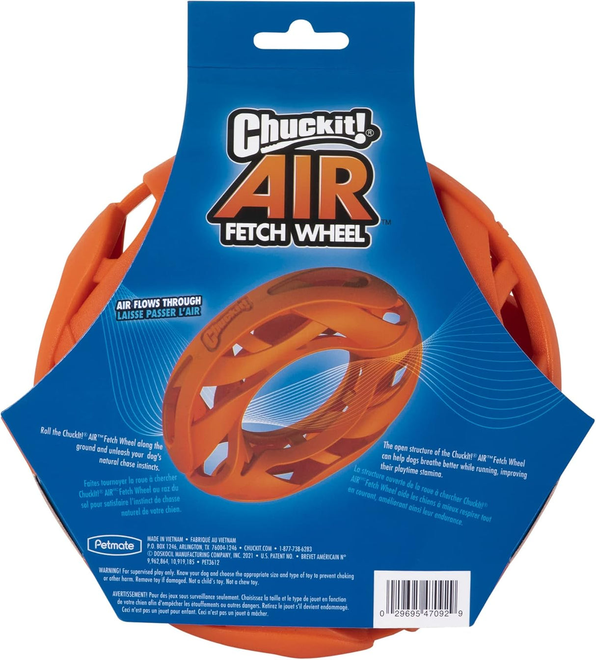 Chuckit! Air Fetch Wheel Dog Toy - Large