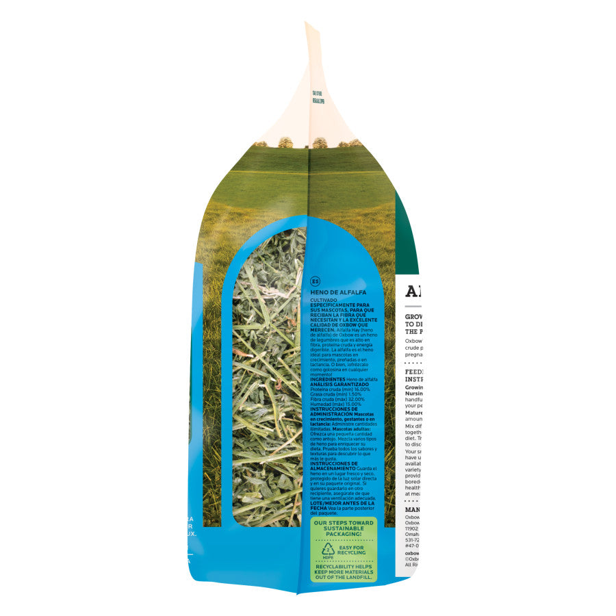 Oxbow Animal Health Alfalfa Hay - (15oz / 9lbs)