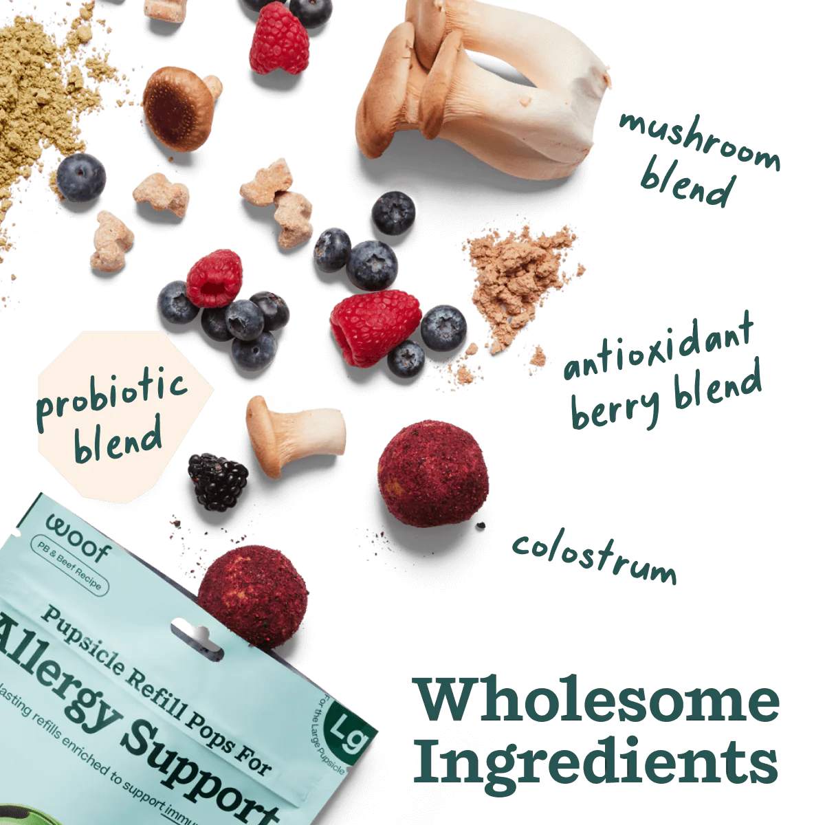 Woof Pet Allergy & Immunity Pops - X-Large