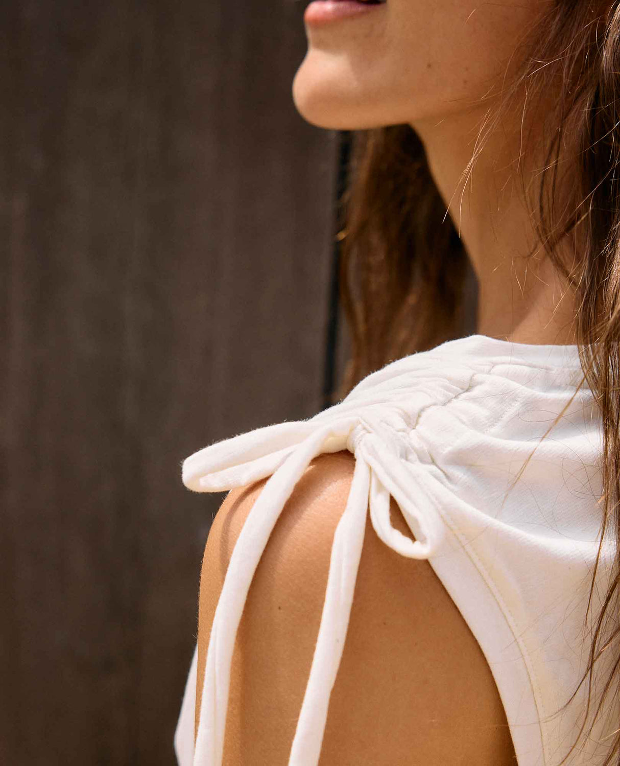 Toad & Co Anza Cinch Tank - Egret