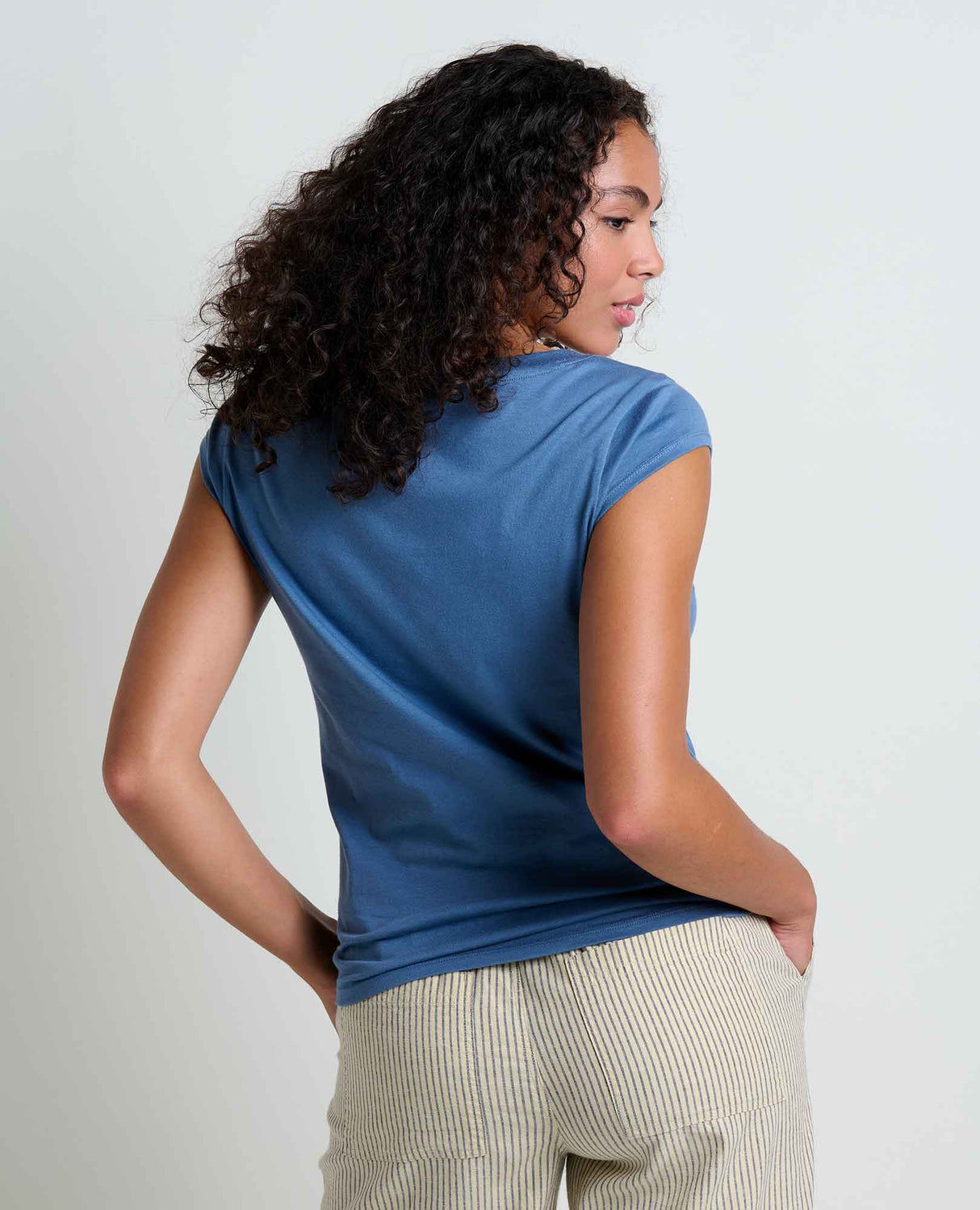 Toad & Co Anza Short Sleeve Shirt - Pacific Blue