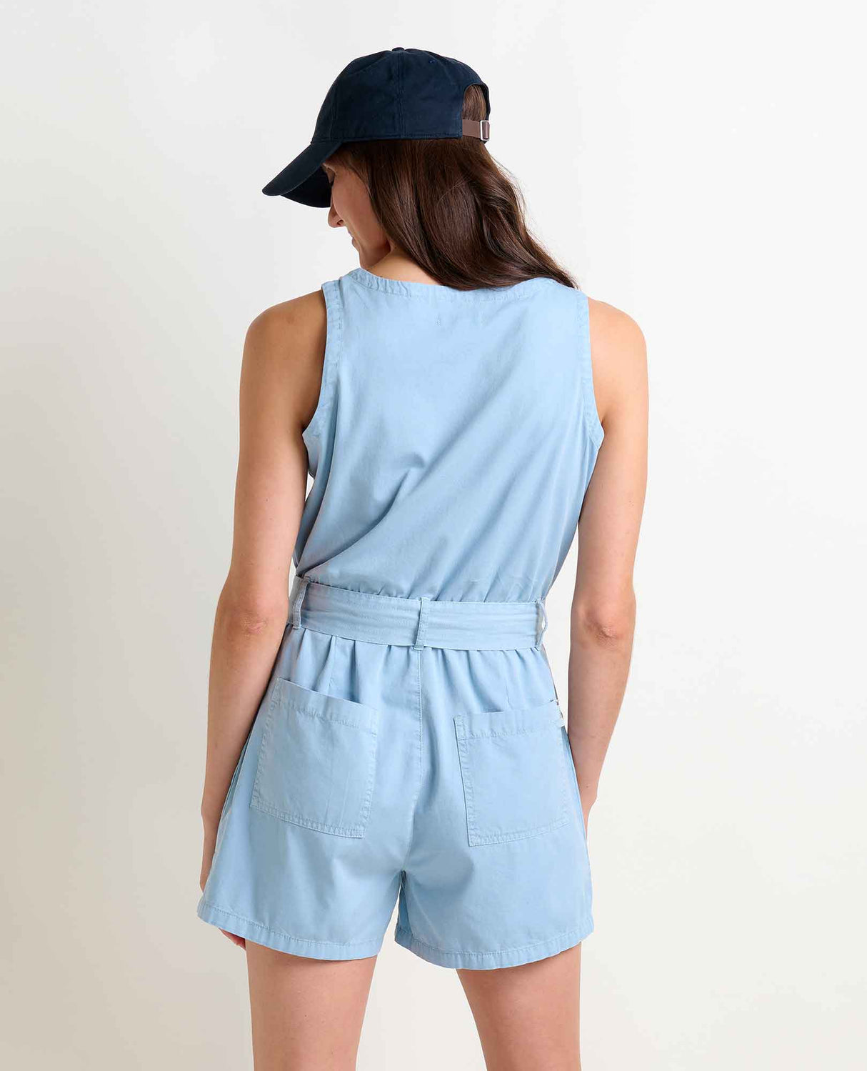 Toad & Co Arroyo Twill Romper - Skyway