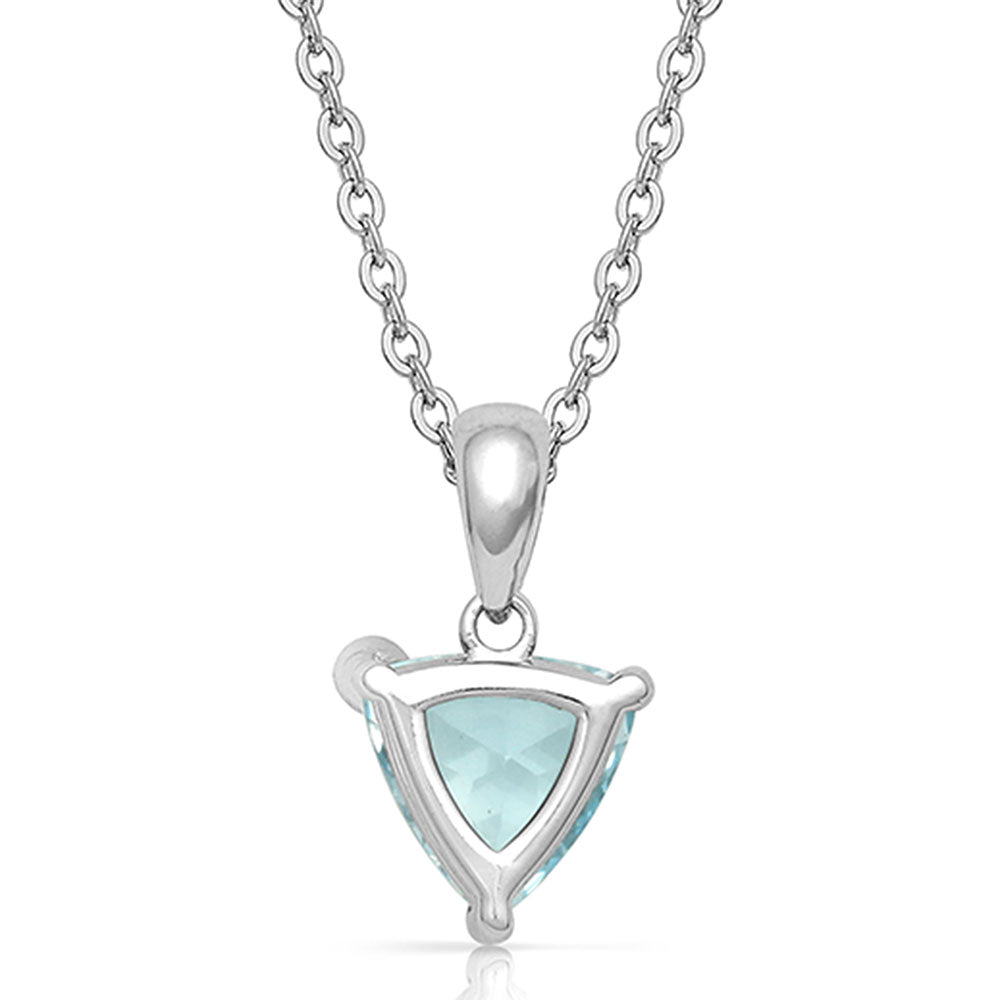 Montana Silversmiths Azure Trillion Starlight Necklace