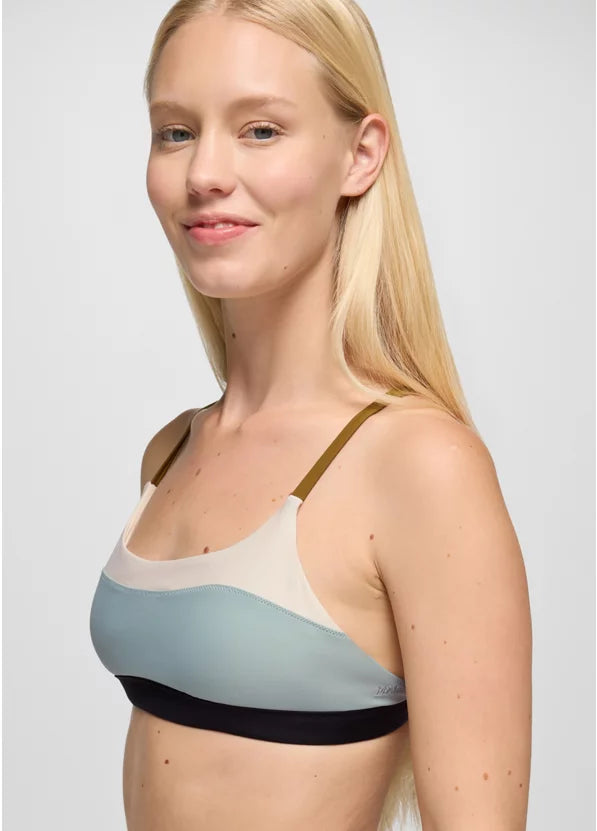 Prana Baja Bound Adjustable Swim Top - Saltwater Color Block