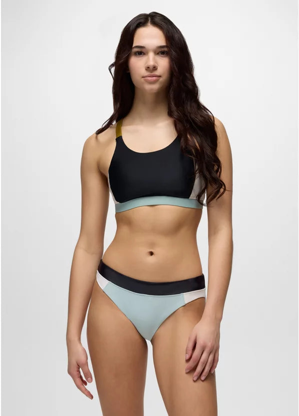Prana Baja Bound Summer Wave Swim Bottom - Saltwater Colorblock