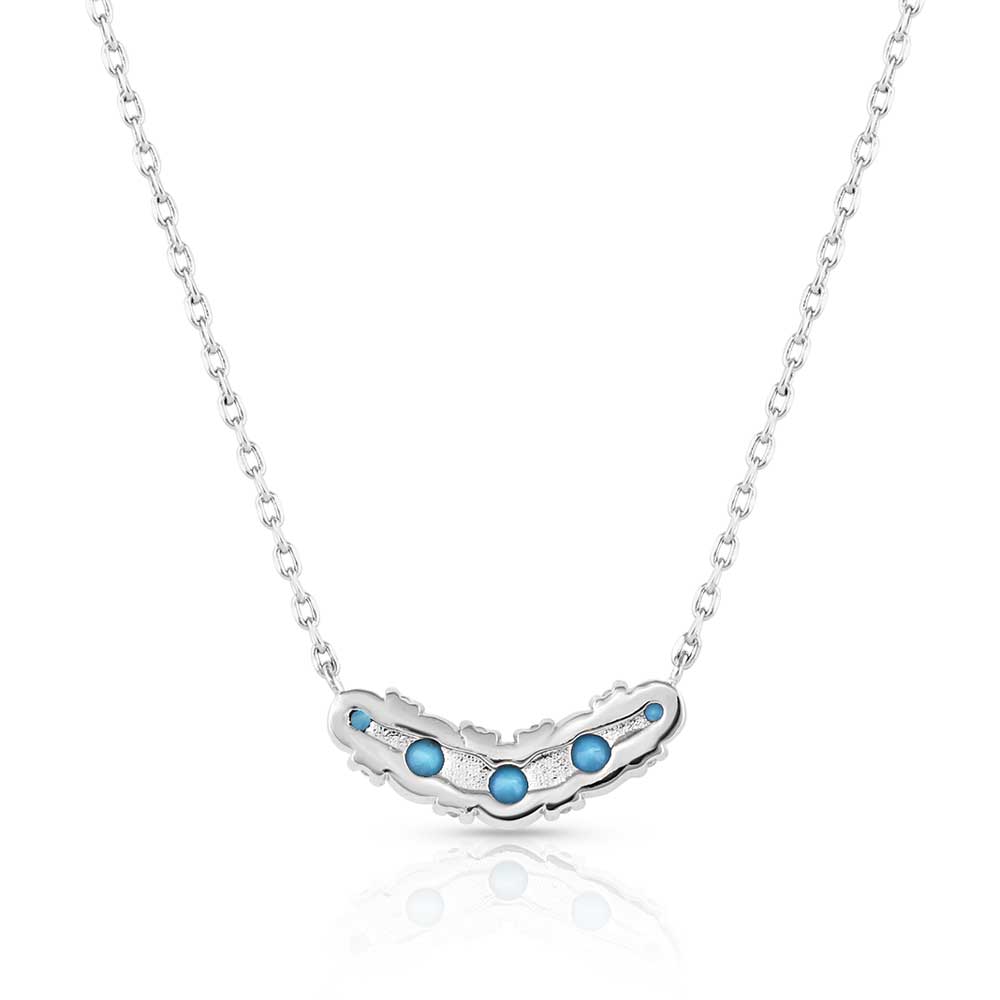 Montana Silversmiths Blue Moon Crystal Necklace