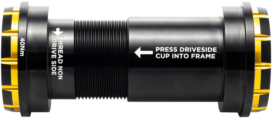 Cane Creek Hellbender Neo Press Fit Bottom Bracket Black