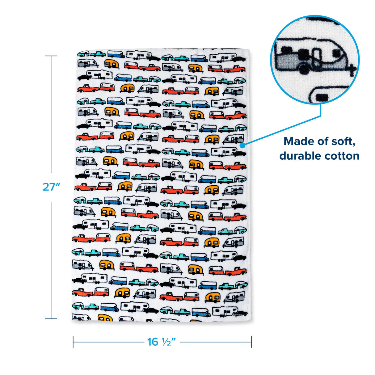 JAXOutdoorGearFarmandRanch Life is better at the campsite dish towel set