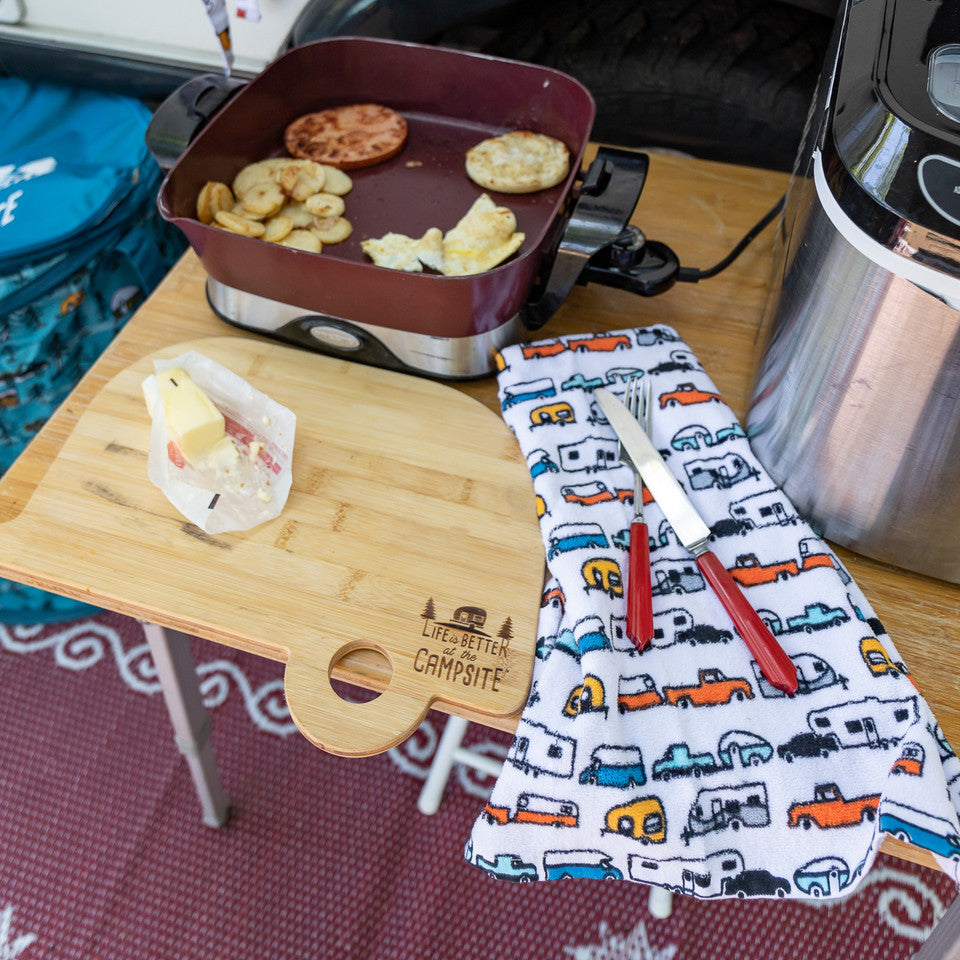 JAXOutdoorGearFarmandRanch Life is better at the campsite dish towel set