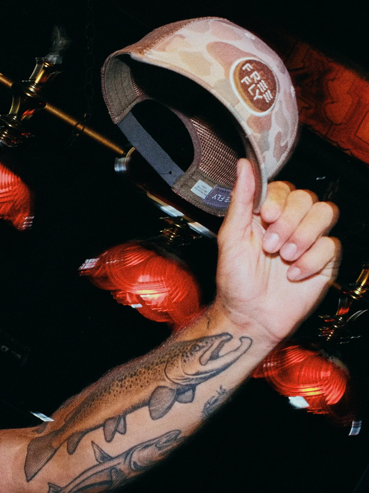 Free Fly Apparel Camo Trucker Hat - Vintage Camo