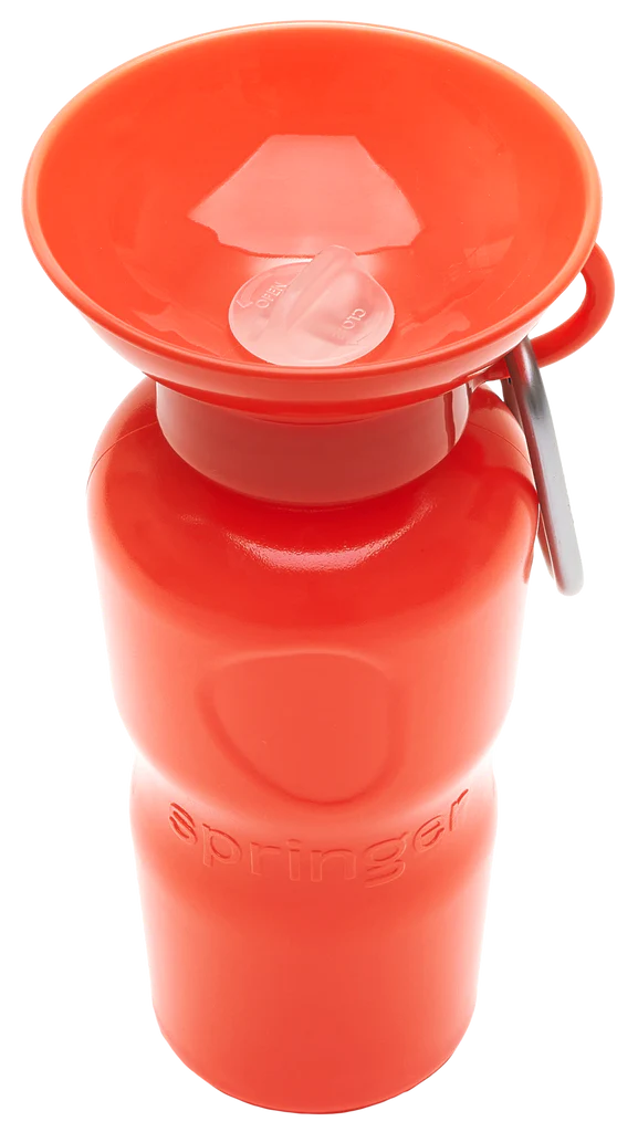 Springer Pets Classic Dog Travel Bottle 22oz - Poppy