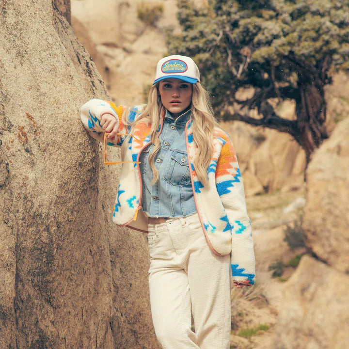 Sendero Provisions Country Store Hat - Cream / Blue