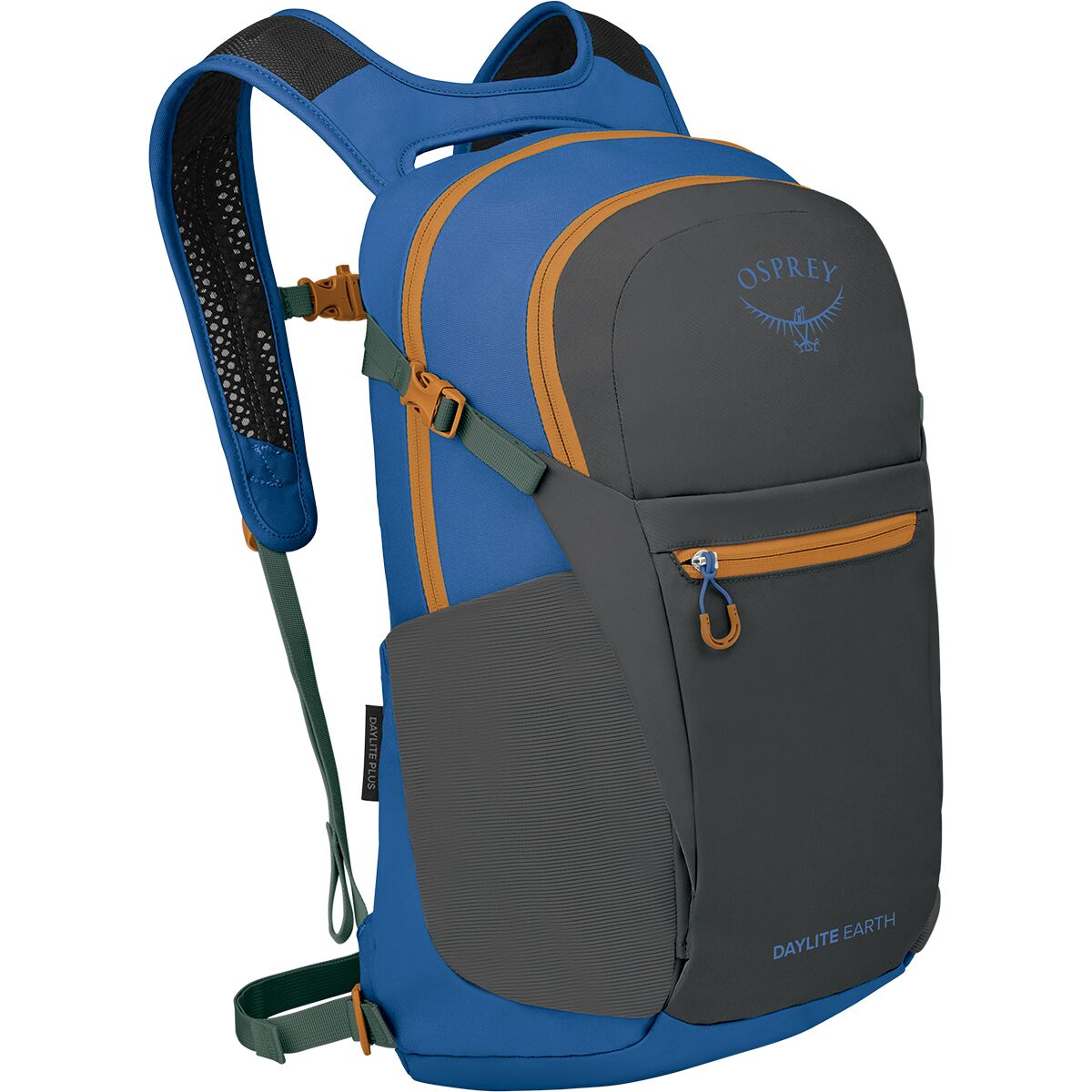 Osprey Packs Daylite Plus Pack Earth Dark Charcoal Blue Flame Os Erth drk chcl bl flm