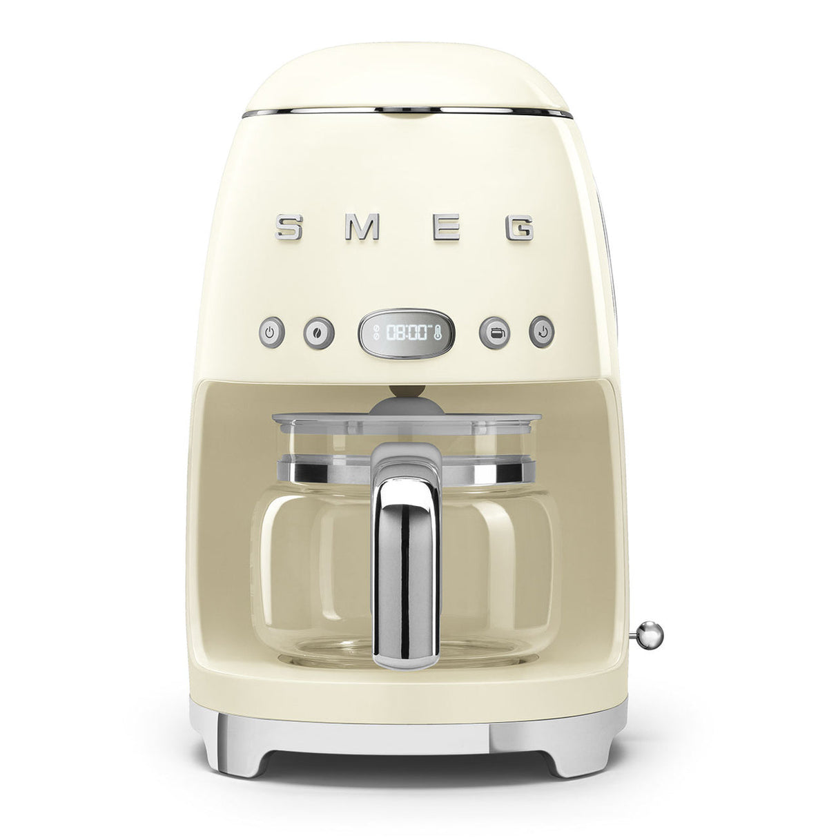 Smeg 50`s Retro Style 10 Cup Drip Filter Coffee Machine Cream