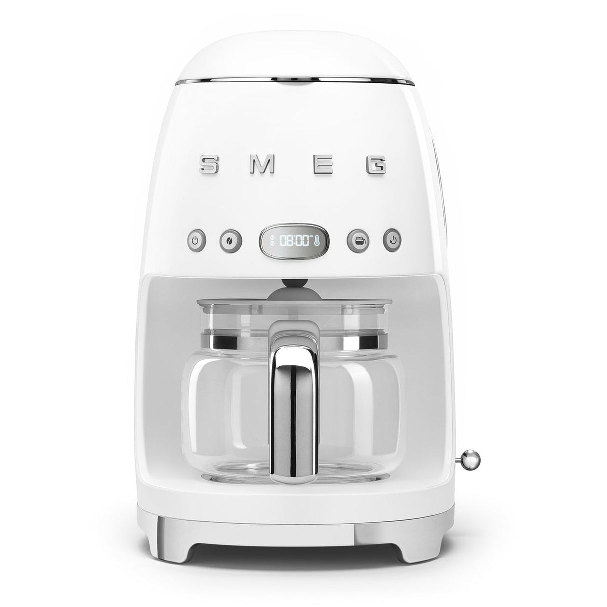 Smeg 50`s Retro Style 10 Cup Drip Filter Coffee Machine White
