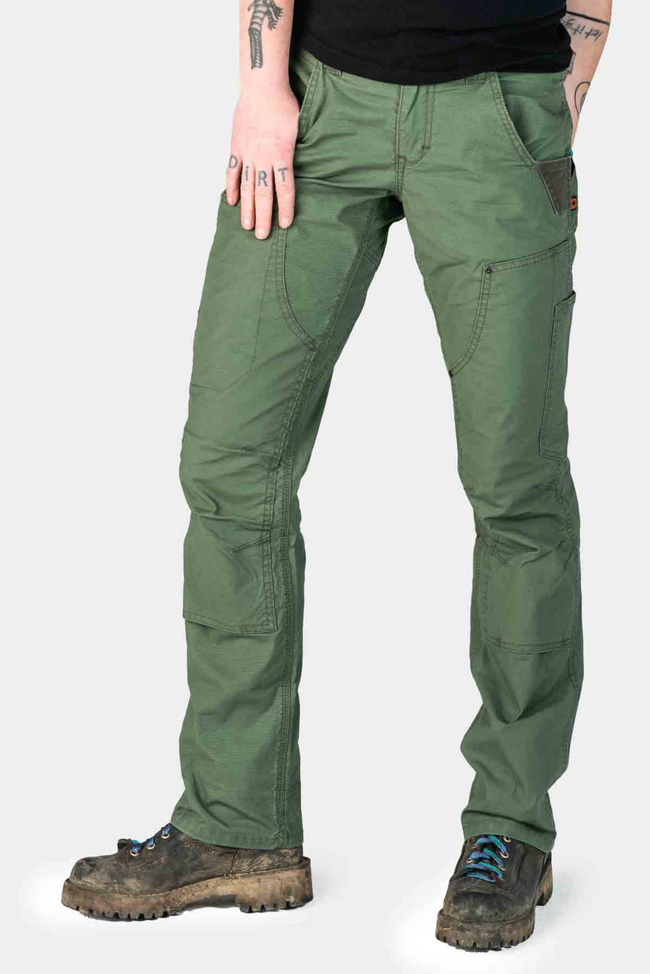 Dovetail Workwear Britt X Ultra Light Pant Ripstop - Lichen Green