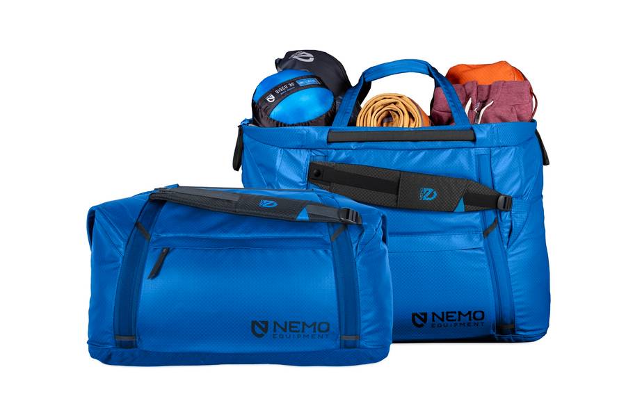 Nemo Double Haul_ Convertible Duffel Bag Lake 70l Lake