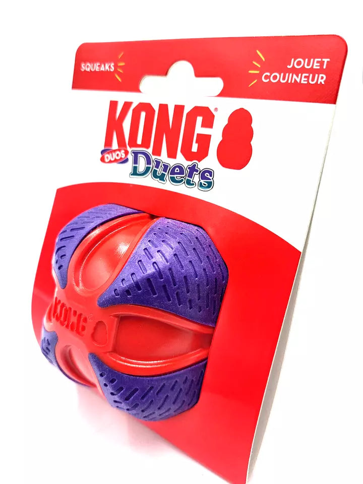 Kong Duets Duos Ball Dog Toy - Medium