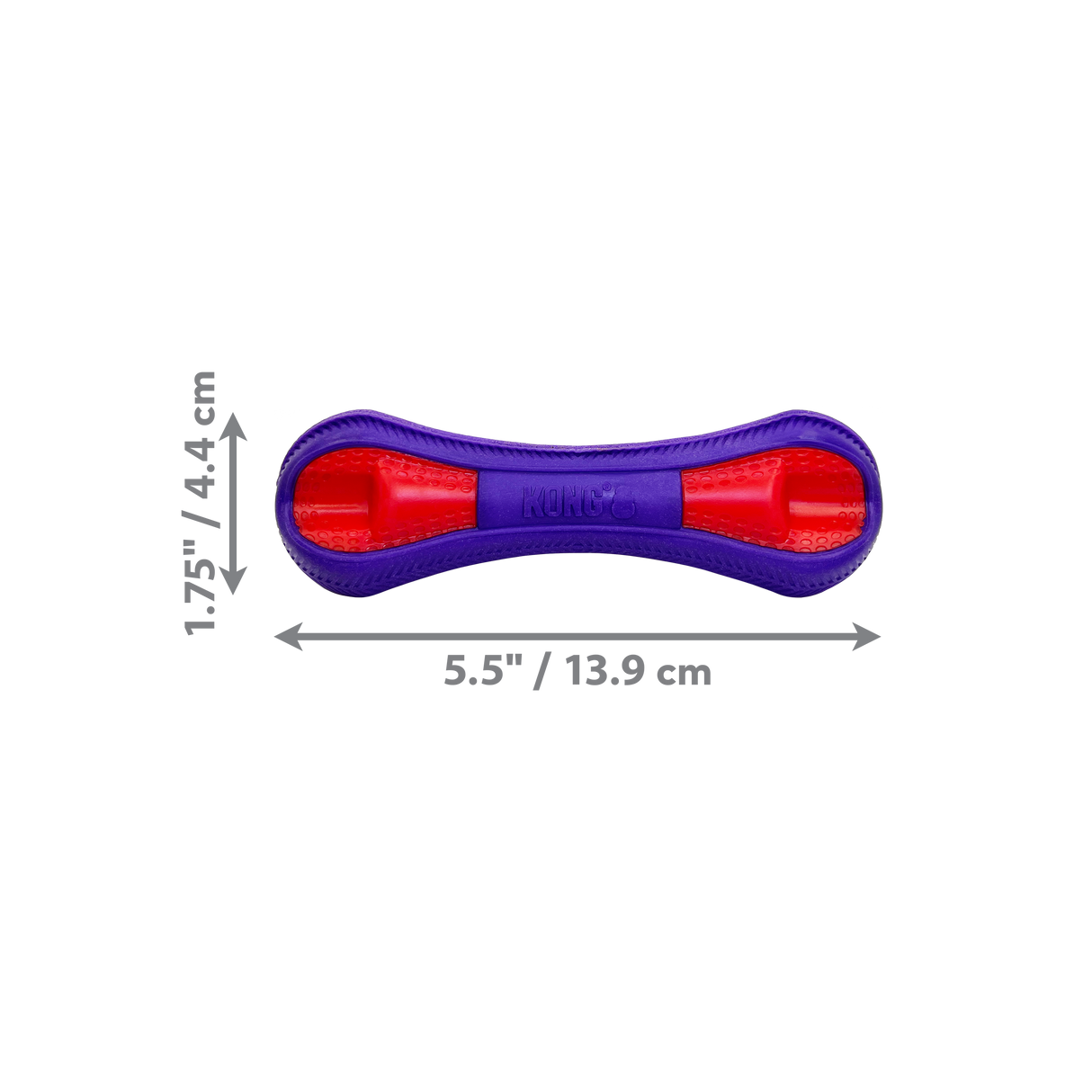 Kong Duets Duos Bone Dog Toy - Medium