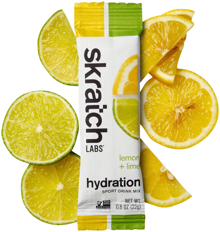 Skratch Labs Sport Hydration Drink Mix, Lemons And Limes, 0.8oz Packet Lemon lime