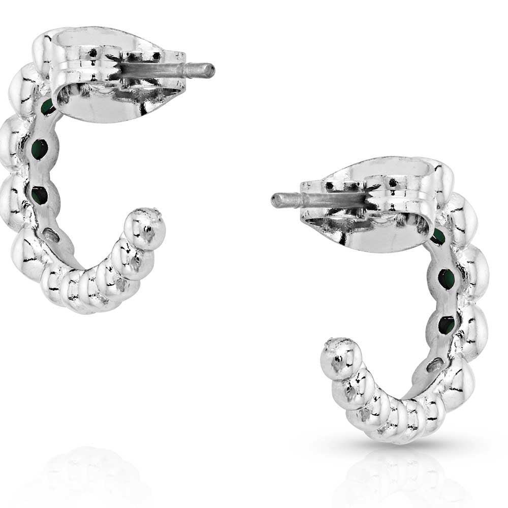 Montana Silversmiths Turquoise Tranquility Crystal Earrings