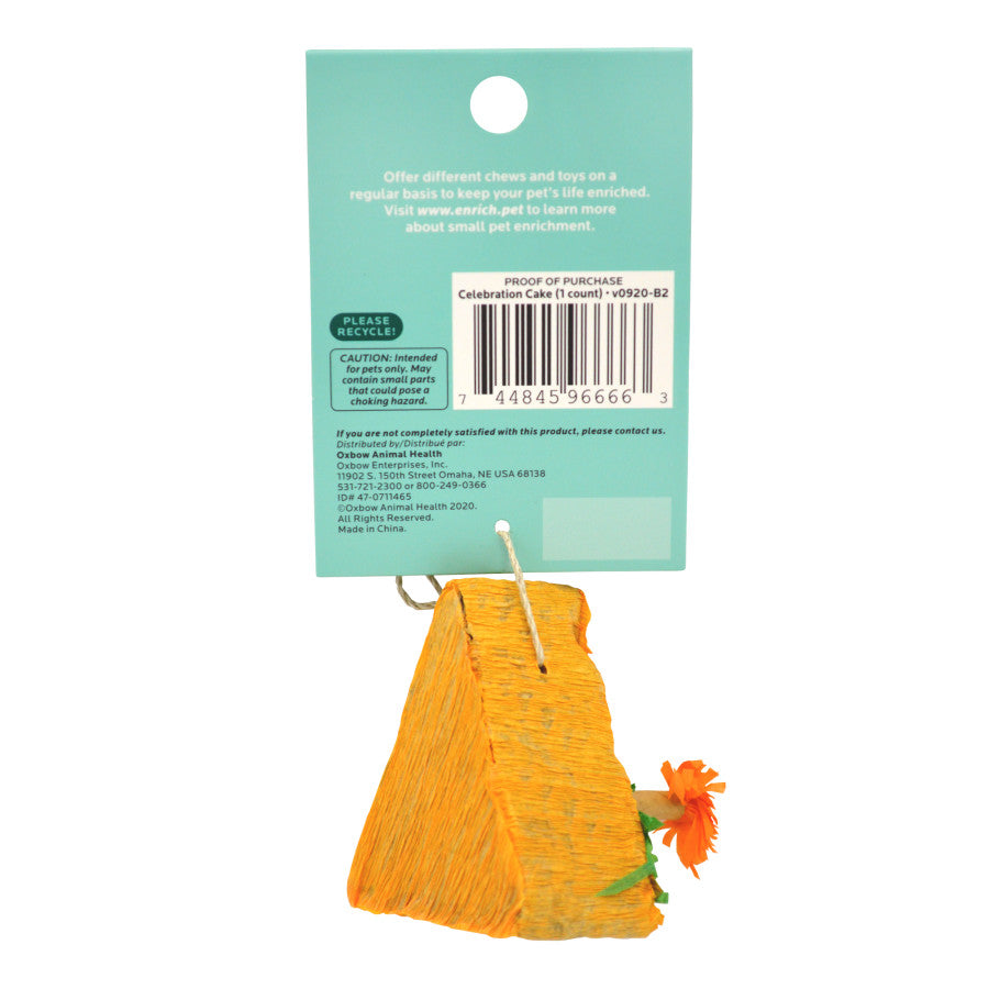 Oxbow Animal Health Enriched Life Celebration Cake Chew