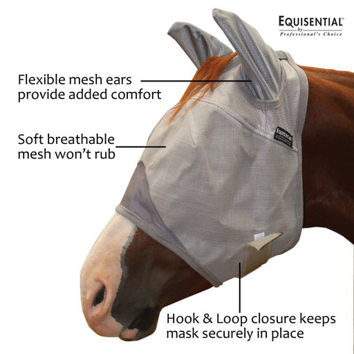 Professional Choice Equisential Fly Mask Standard - Mesh