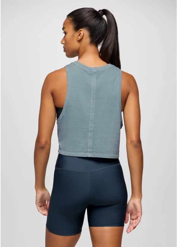 Prana Everyday Crop Tank - Saltwater