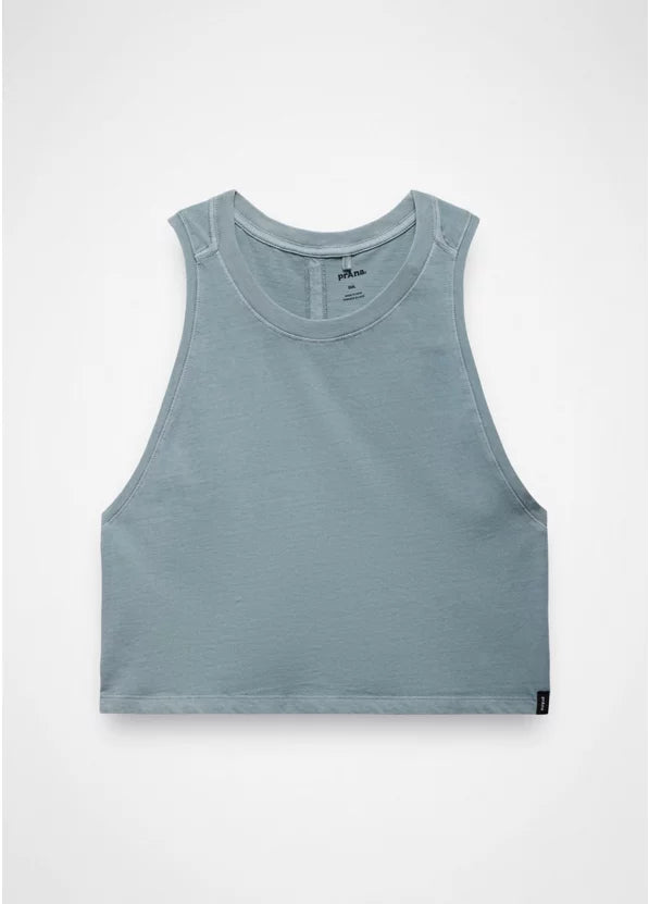 Prana Everyday Crop Tank - Saltwater