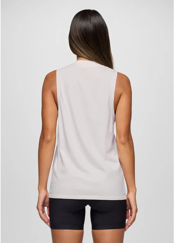 Prana Everyday Vintage-Washed Tank Top - Soft White