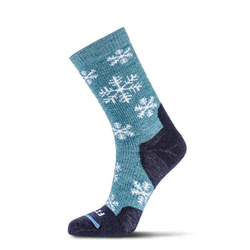 Fits Medium Hiker Snowflake Crew Sock Juno