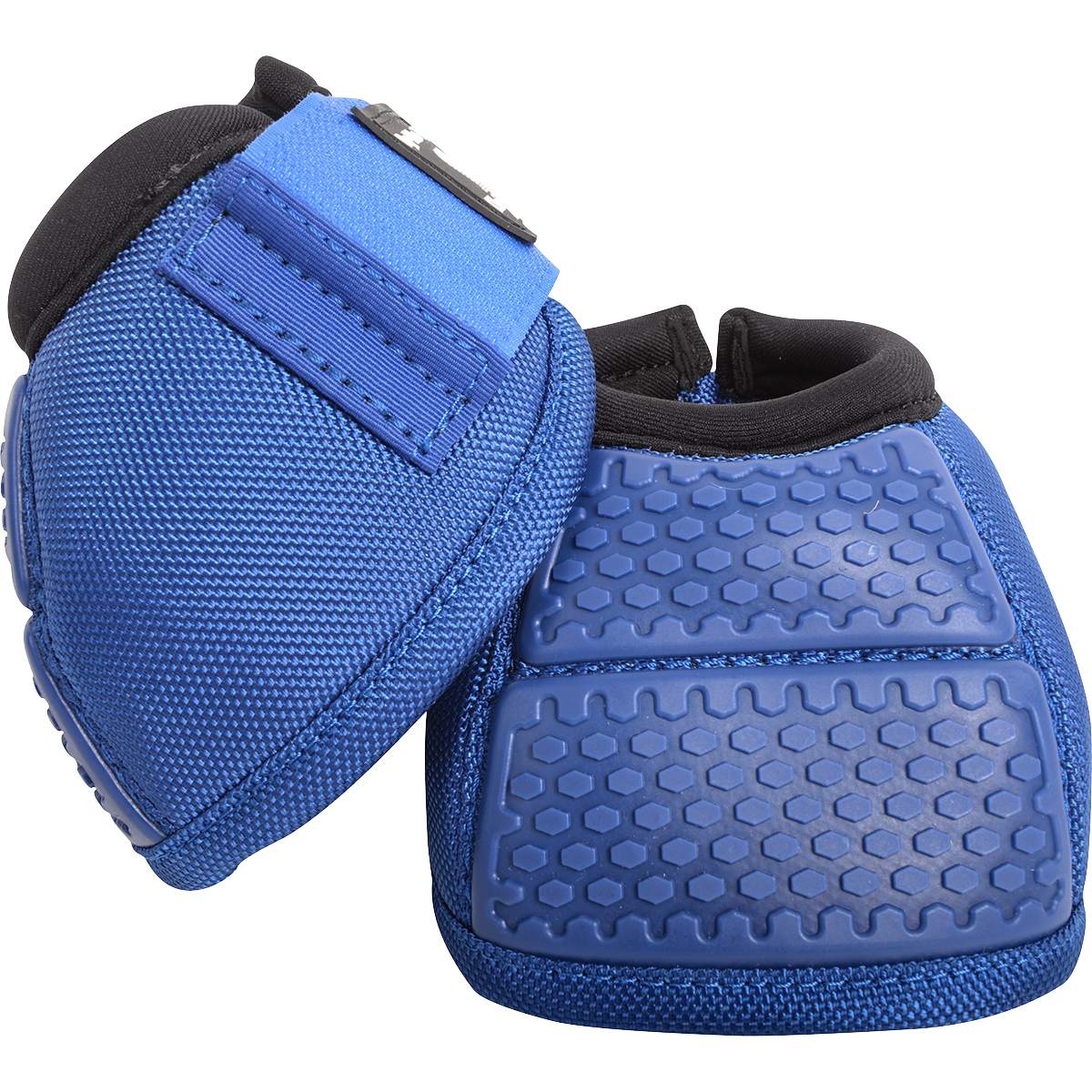 Classic Equine Flexion No Turn Bell Boots - Blue