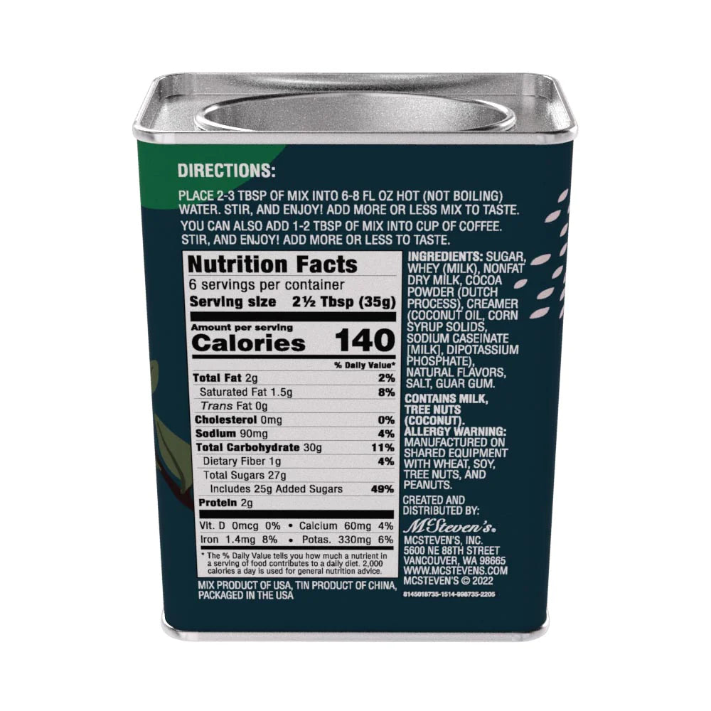 McSteven's Floral Candy Cane Cocoa