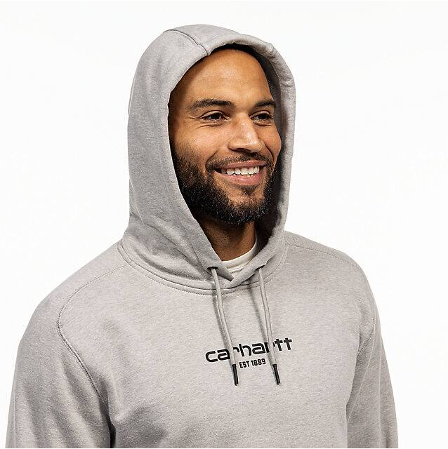 Carhartt Force Relaxed Fit Lightweight Logo Graphic Sweatshirt - Thundercloud