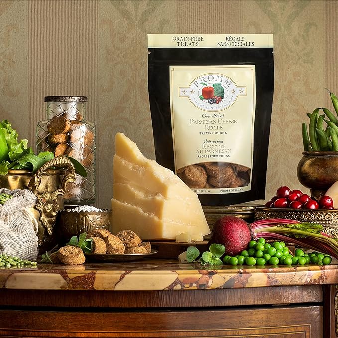 Fromm Family Pet Food Four-Star Parmesan Cheese Recipe Dog Treats - 8 oz.