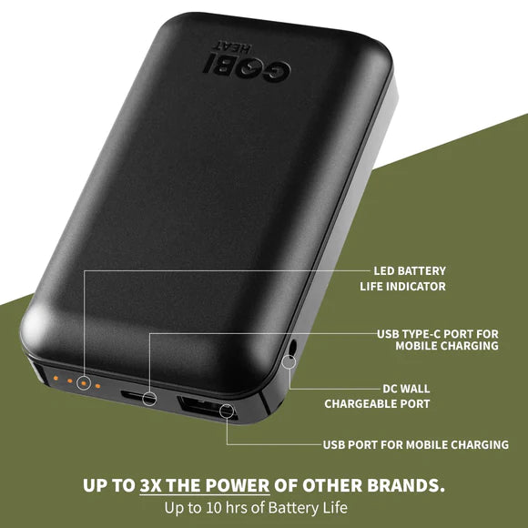 Gobi Heat Men's Grit Heated Workwear Jacket (5-Zone)