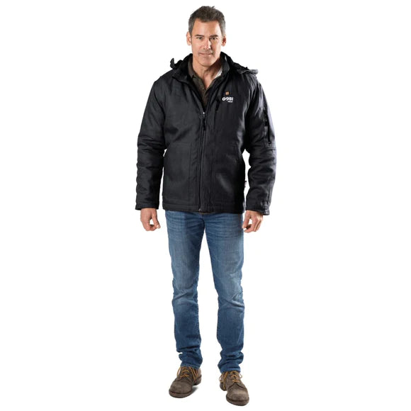 Gobi Heat Men's Grit Heated Workwear Jacket (5-Zone) Onyx