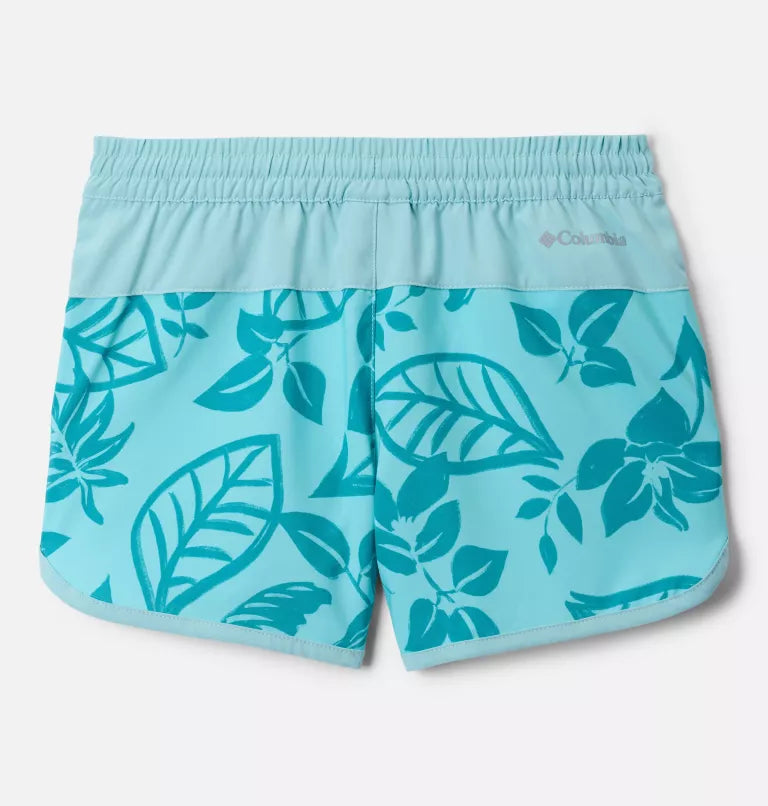 Columbia Girls Sandy Shores Board Shorts - Spray Pasteled Tonal