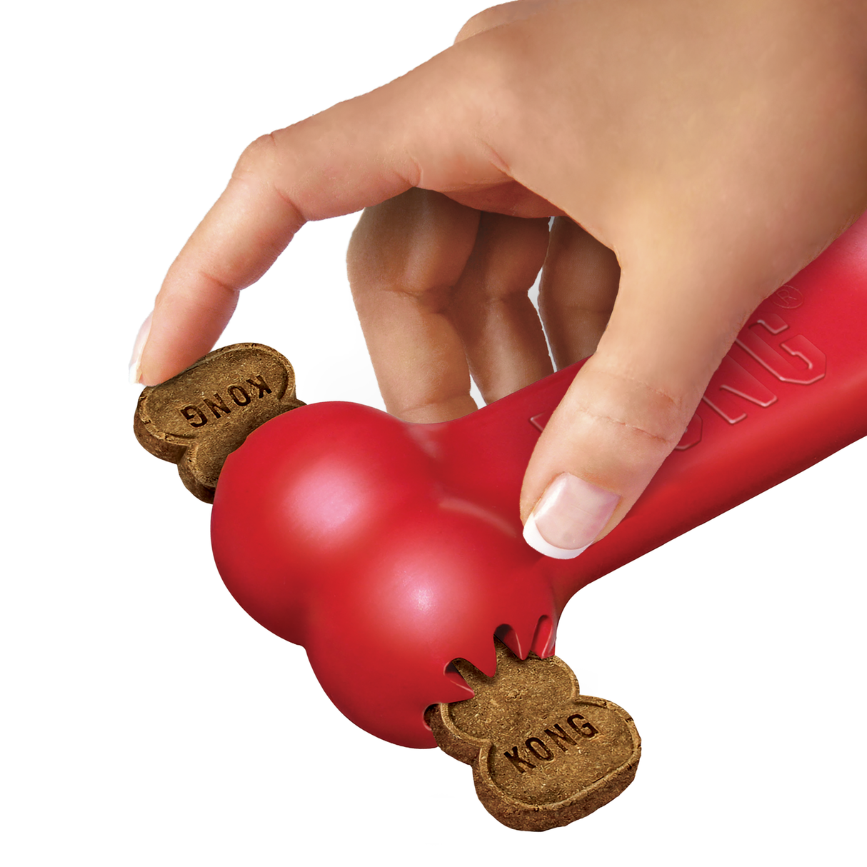 Kong Goodie Bone Dog Toy Red - Medium