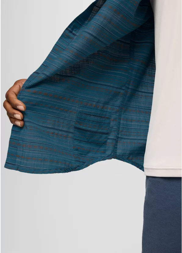 Prana Groveland Short-Sleeve Shirt - Catalina