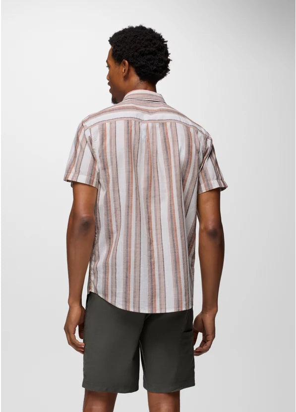 Prana Groveland Short-Sleeve Shirt - Mocha