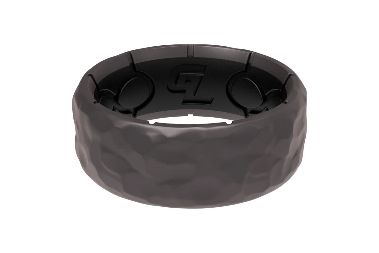 Groove Life Groove Ring Zeus - Hammered Gun Metal Hammered Gun Metal