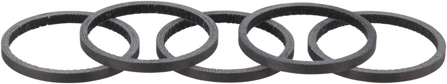 Whisky Parts Co 2.5mm Ud Carbon Spacer Matte Black, Single Black