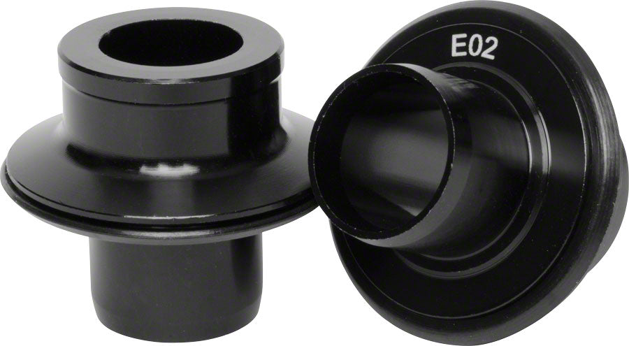 Stan's No Tubes Neo Hub Front 12 X 100mm End Caps Black