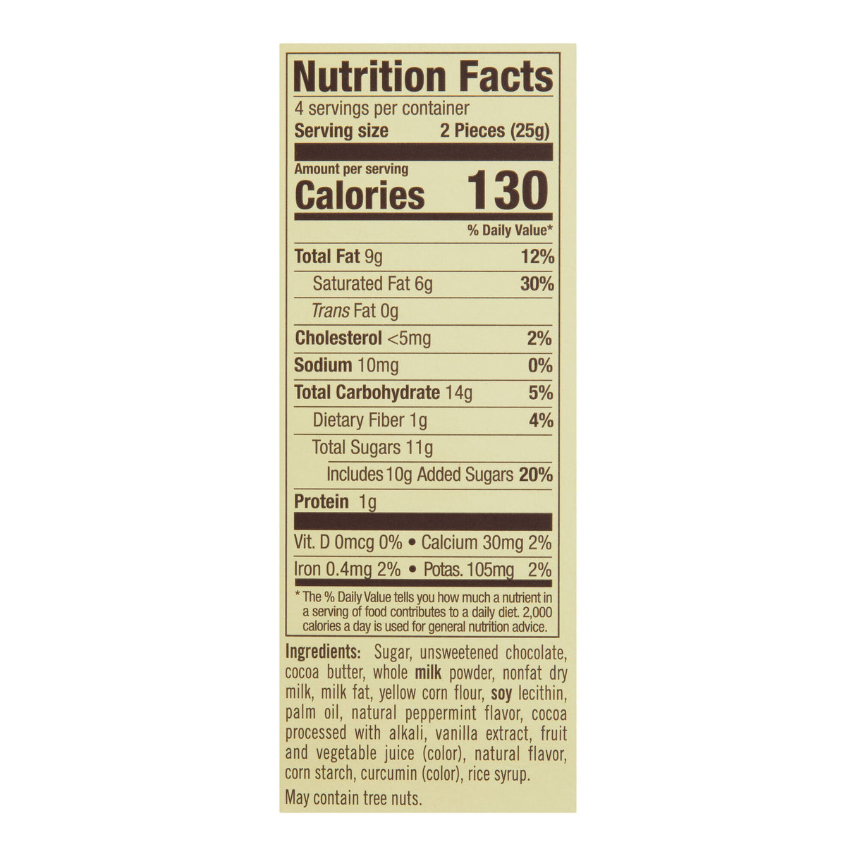 Ghiradelli Holiday Dark Peppermint Bark Bar