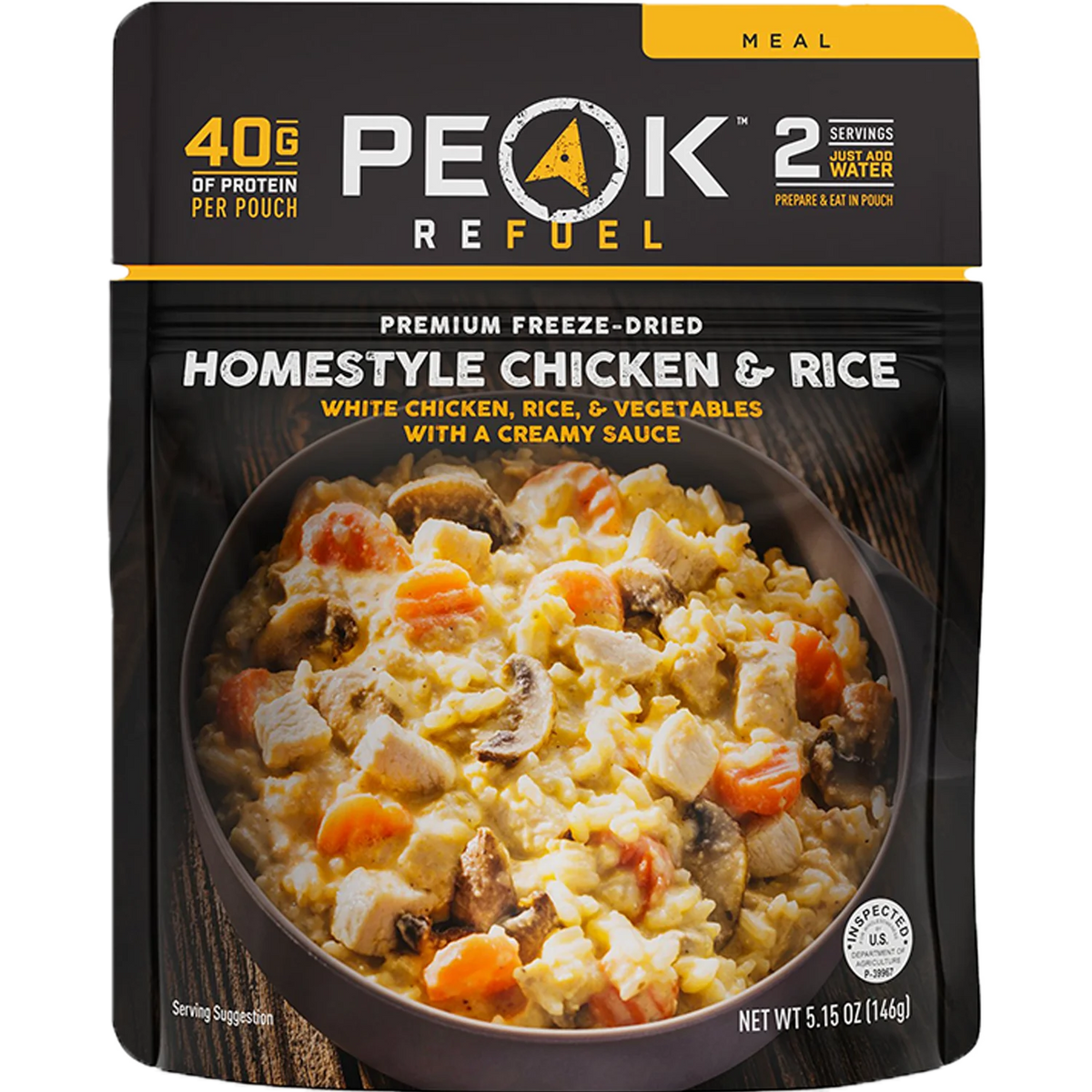 Homestlye Chicken Rice Freeze Dried Meals